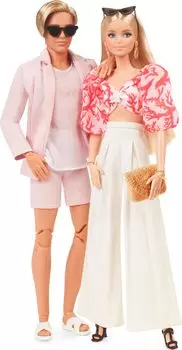Дуэт Барби Модная серия Барби Кен взрослые годы и HJW88 @BarbieStyle и [ЗОЛОТАЯ подпись] [Кукла-наряд] [Для (18 вверх)]
