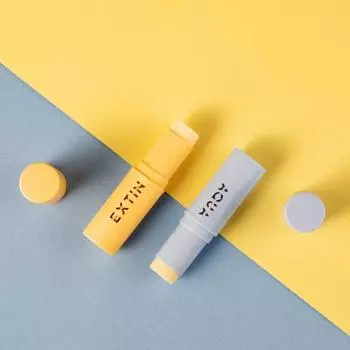 Дуэт Кахи Санлайт (EXTIN C Бальзам-стик 9г+УФ-бальзам-стик Aqua 9г) #1PCS