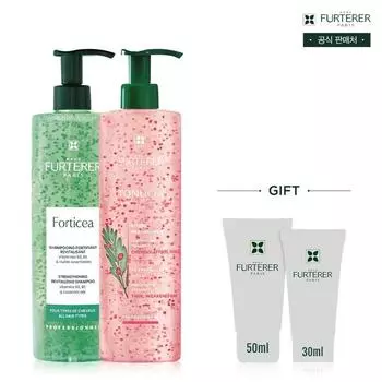 Дуэт шампуня для укрепления и увлажнения волос