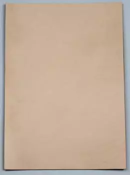 Дубленая толстая кожа Himeji высшего качества, панель A4, плюс кромка, кожа для рукоделия, 3,0 мм 4,0 мм, кожа G-0001, (неотбеленный)