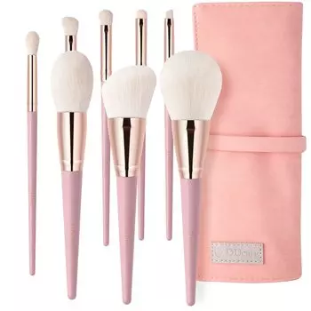 DUcare Makeup Brush Set of Makeup Eye Shadow Face Makeup Super Comes with Storage Easy to Makeup Present 8, Brush, Brush, Brush, Brush, Soft, Pouch,