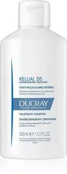 Ducray Kelual DS Treatment Shampoo шампунь против перхоти TU прозрачный