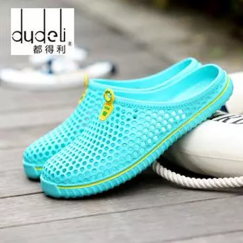 DUDELI Summer Clogs For Women Lovers Sandals 2017 Cut-Outs Shoes Woman Slip On Flats Casual Slippers Women Flip-flops For female 5