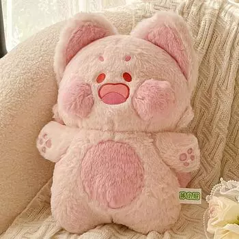 Dudu Cat настоящая плюшевая игрушка ангел Dudu Cat кукла подушка девочка спящая подушка кукла подарок на день рождения 40cm