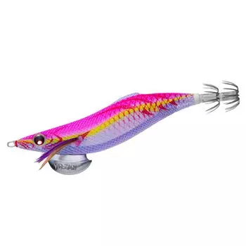 DUEL Egi Squid Fishing Lure Aori Q LC Fishing Gear Fishing Tackle Fishing Tackle Bait Tree Egi Trick Aori Keimura Pink YO-ZURI [Икра кальмара] Нет. 3.0