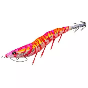 DUEL Egi Squid Fishing Lure Приманка для ловли кусающихся рыболовных снастей Рыболовные снасти Рыболовные снасти Bait Tree Egi Trick Big Size 14g Pink Orange Patapata (Дуэль)
