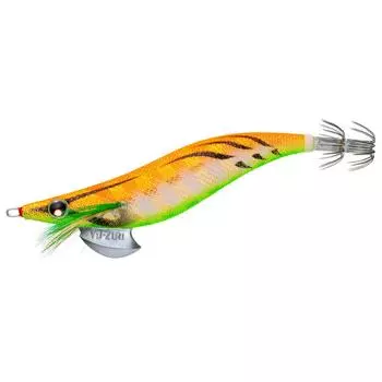 DUEL Egi Squid рыболовная приманка Aori Q рыболовные снасти рыболовные снасти рыболовные снасти рыболовное дерево приманка Egi Trick Aori Zebra светящийся оранжевый YO-ZURI (Ёзури)