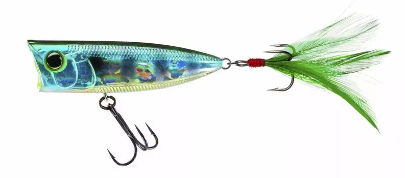 DUEL HARDCORE Lure Popper HARDCORE POPPER 70mm Holo Bluegill Bass Fishing Weight10.5 R1379-HBG