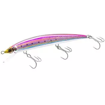 DUEL Isle Magnet TG Minnow Slim 145mm Floating 30g Pink Sardine Long Throw Center of Gravity Movement