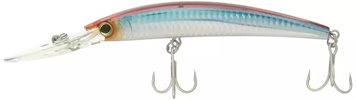 DUEL Lure Crystal Minnow Deep Diver HSM 130mm YO-ZURI (F) R1136-HSM (Smelt)