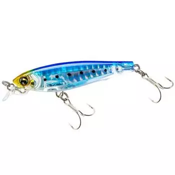 DUEL Lure Fixed Minnow 100 мм Тонущая снасть Морская рыбалка Морская сардина L-Blue [Рыбалка окуня] F1232-HIW