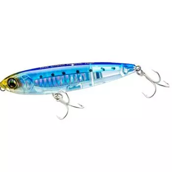 DUEL Lure One Knock Pencil 100 мм плавающая снасть морская рыбалка морская сардина L-синяя [рыбалка окуня] F1226-HIW