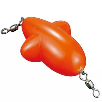 DUEL Nuri 130mm with trolling rabbit ring Red Nuri