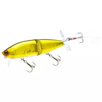 DUEL Wake Rider 105 мм плавающий металлический Ghost Crokin Bass Wake Bait Joint Body Prop L-Bass