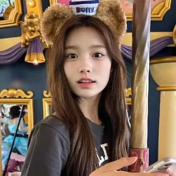 Duffy Bear Headband Amusement Park Cute Birthday Photo Headgear Hair Accessories Face Wash Headband Hairpin Props Female