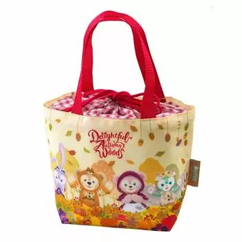 Duffy Friends Souvenir Lunch Case Autumn Adventure 2019 Disney Goods Souvenir to Tokyo Disney & Duffy s [Limited Sea]