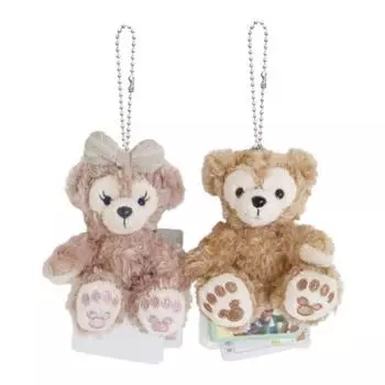 Duffy Shellie May Plush Toy Pair Strap Shellie May Gelatoni Disney Souvenir Goods Disney Sea [Tokyo Exclusive]
