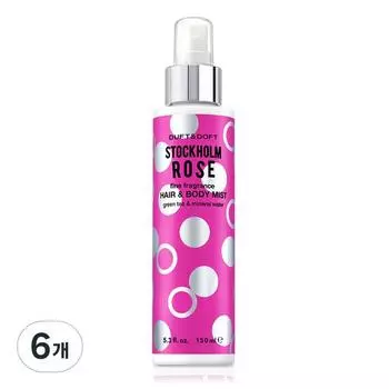 Duft & Doft Fine Fragrance Мист для волос и тела Стокгольмская роза, 150 мл, 6 шт.