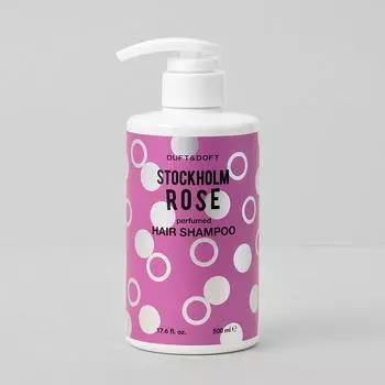 Duft & Doft Стокгольмская роза парфюмированный шампунь для волос 500 мл