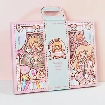 Duga Multi-Potato Love Sound подарочный набор: Тетрадь и блокнот для студентов и девочек