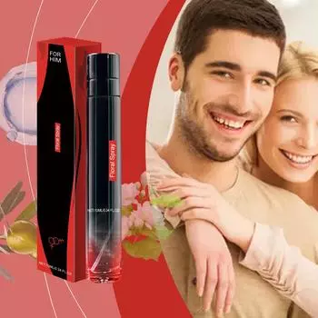 Духи 10 мл Уникальный роскошный освежающий прохладный минималистский внешний вид портативный парфюм феромон феромон,10 мл One size красный