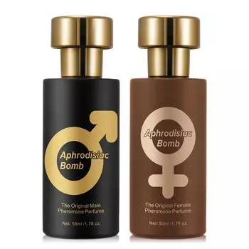Духи для мужчин Golden Pheromone Одеколон для мужчин привлекают женщин 50 мл One Size чёрный