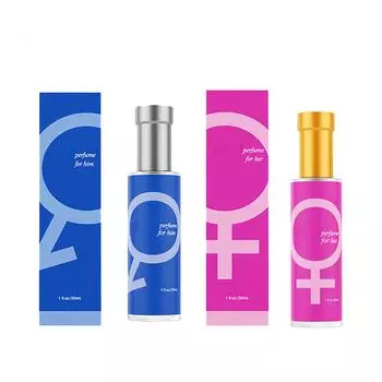 Духи для мужчин и женщин, Муж и жена Флирт 30 мл One Size розовый