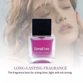 Духи Eternal Love, сандаловые духи-спрей, стойкие, элегантные духи для женщин 30 мл розовый