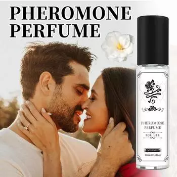 Духи с феромонами для женщин Подарки-компаньоны Элегантные духи для свиданий Уникальные духи с шармом 10 мл One Size белый