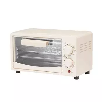 Духовка для выпечки с 2 полками, многофункциональная, 12 л, бежевая, интеллектуальное управление, высокоэффективный нагрев