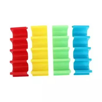 Духовка Ресторан Прочная Удобная Пластиковая Подставка Для Тако Кухонные Принадлежности Подставка Для Тортильи Держатель Для Тако зелёный