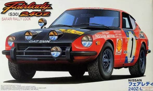 дюйм вверх Fairlady Safari Rally Look 1/24 RS-56 240Z-L