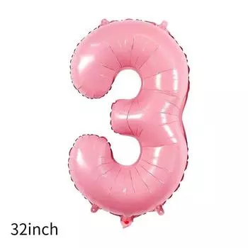 Дюймовые Потрясающие 32 и 40-дюймовые шары из алюминиевой фольги с цифрами для дня рождения для праздничного декора 40Inch Gradient
