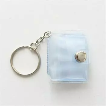 Дюймовый карточный фонд, 16 карманов, папки для переплетов, альбомы, держатель для фотографий, держатель для фотографий, брелок, мини-фотоальбом 1inch