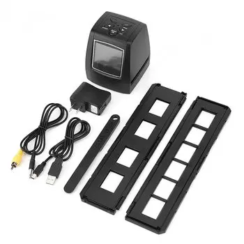 дюймовый TFT LCD-дисплей для плёнки и слайдов преобразует цветные и чёрно-белые негативы и слайды в цифровой формат JPEG, поддерживает сканер карт памяти SD объёмом 32 ГБ, экран 2,36 дюйма,