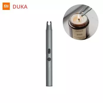 DUKA ATuMan IG1 плазменная ручка зажигания перезаряжаемая ветрозащитная беспламенная кухонная зажигалка с удлиненной ручкой для свечи для барбекю