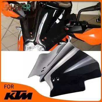 Duke 125 250 390 лобовое стекло мотоцикла козырек ветровое стекло ветровое стекло для KTM DUKE125 DUKE250 duke Clear