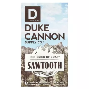 Duke Cannon Supply Co., Большой брусок мыла®, зубчатая структура, 10 унций.