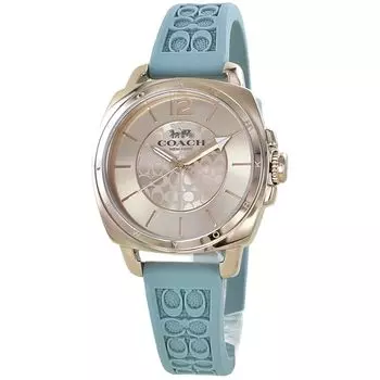 Dull Silicone 14503979 [Coach] Women s Watch, Boyfriend, Color, Rubber, Belt, [Item]