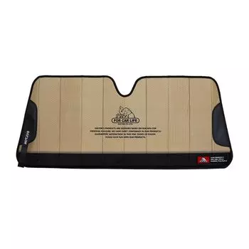 Dulton Автомобильный солнцезащитный козырек S Койот ДЛЯ АВТОЖИЗНИ Автомобильный солнцезащитный козырек Солнцезащитный козырек Светоблокировка Теплозащита Защита от УФ-лучей 56см 130см Высота Ширина V21-0355S/CO