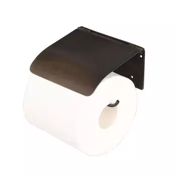 Dulton Держатель для бумаги Одинарная крышка Античная латунь Держатель для туалетной бумаги с приятной текстурой и ощущением Сделай сам Железо Высота Ширина Глубина 11см 6.5см 12.5см