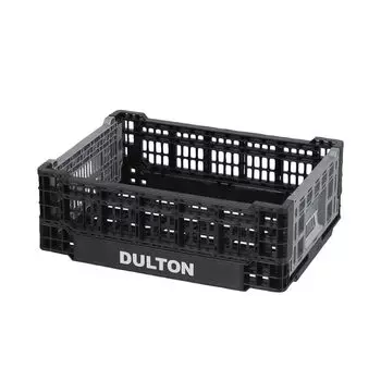Dulton Folding Mesh Storage 11L CAR Foldable Storage Height 14cm Width 40cm Depth 30cm Black/Silver FOR LIFE V21-0346BK/SV