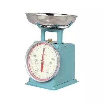 Dulton Kitchen Scale Gray Green 500g Small Cooking Scale Weighing Scale Retro American Height 16cm Width Tray DIET SCALE GRAY GREEN 9.5cm 12cm