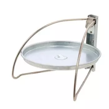 Dulton Подставка для москитных спиралей Оцинкованный цвет Подставка для москитных спиралей Уличное хранение Высота 110 мм Ширина 175 мм Глубина 165 мм H21-0307