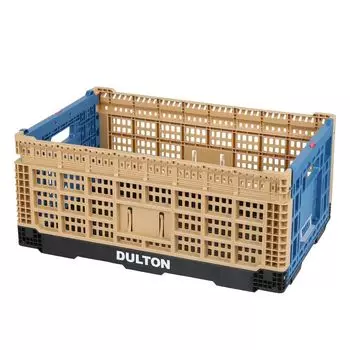 Dulton Складной сетчатый органайзер 48 л ДЛЯ АВТО Складной органайзер Высота 26 см Ширина 60 см Глубина 40 см Койот/Синий FOR LIFE V21-0347CO/BL