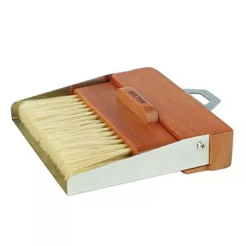 Dulton Совок и щетка Вибрация Нержавеющая сталь Вибрационная отделка Набор метла и совок H21-0365VB