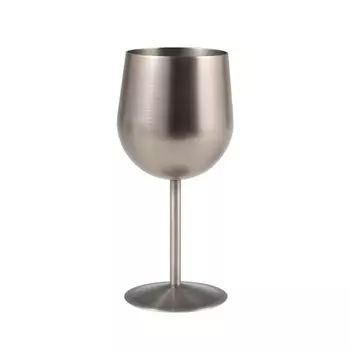 Dulton Wine Glass Stainless Steel Matte Gunmetal Expressive wine glass that is not bound by time or place Height 180mm 350ml 74mm Capacity M-0519MGU