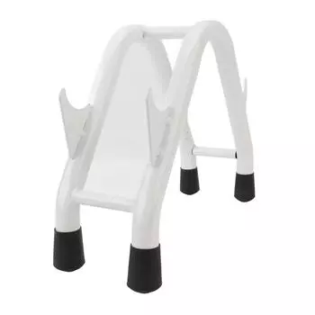 Стойка для гантелей, железный треугольник, резина, противоскользящая, нагрузка 180 фунтов, компактный держатель веса, фитнес-аксессуар