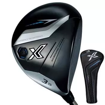 DUNLOP Fairway Wood XXIO XX 2023 Модель Miyazaki AX-3 Shaft Carbon Мужская правая Loft Angle: 15 градусов Количество #: 3 Флекс: SR