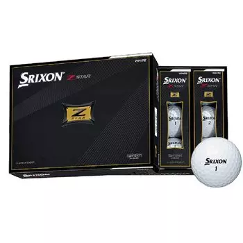 Dunlop Golf Ball SRIXON 2021 Model 1 Dozen White SNZS7WH Z-STAR (12 pieces)